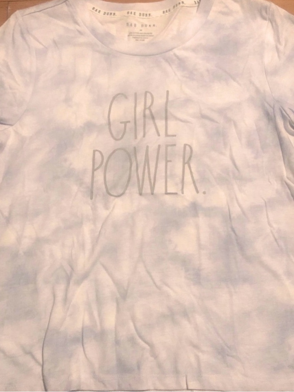 Rae Dunn Women’s Girl Power Tie-Dye Tee -